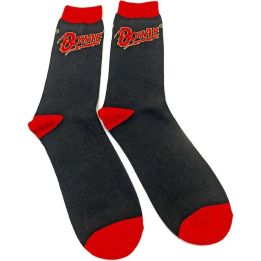 ROCK SOCKS D. BOWIE LOGO 551