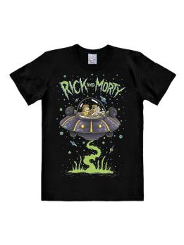 T-shirt 1207 RICK & MORTY SPACESHIP