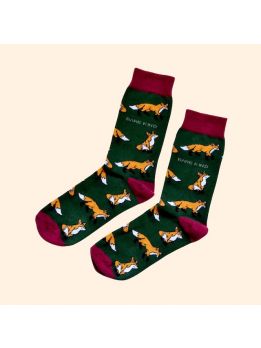 Animal Socks 466 FOXES