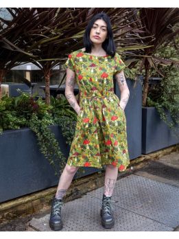 Jurk 1422 Mushroom dress RUN & Fly