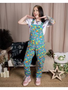 Jumpsuit 854  Dino Rainbow