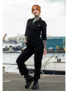 Jumpsuit 864  Black Boilersuit