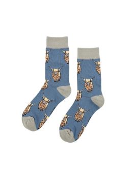 Animal Socks 453 Cows Highland