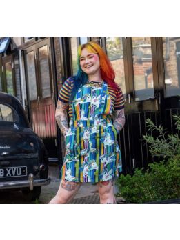 Jurk 1413 Unicorn Pinafore Dress