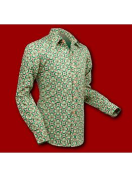 Hemd 661 Dots green