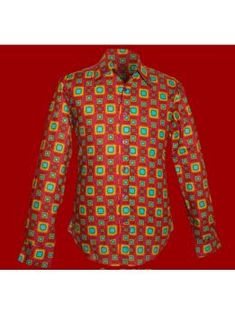 Hemd 661 violet tube rainbow