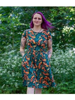 Jurk 1416 Acorn Squirrel Dress Run & Fly